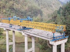 架桥机在作业后需做好构件与附属设施的防护